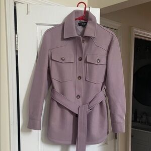 CoffeeShop Lavender Utility Jacket.